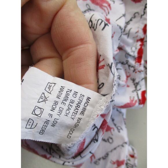 Vintage Five Star by Roper Top Womens Small Horse Print Retro Western Button Up - Picture 15 of 16